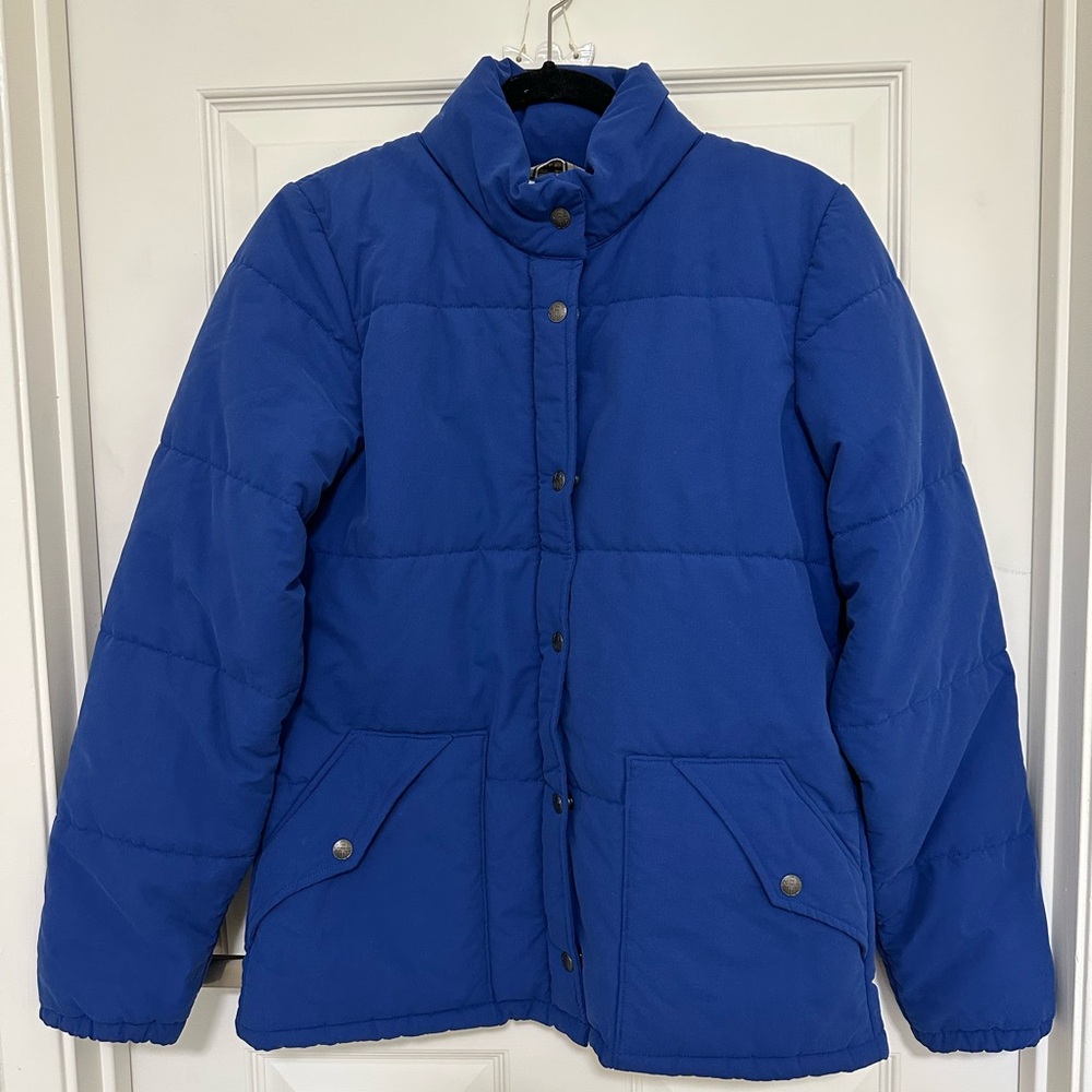 REI Co-Op Women's Royal Blue Puffer Jacket